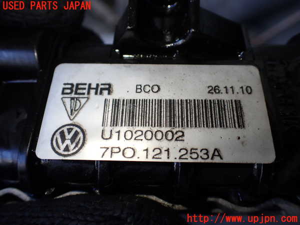 5UPJ-18862321]ポルシェ・カイエン S ハイブリッド(92ACGE)ラジエーター1 (メイン) 中古_m0003.jpg
