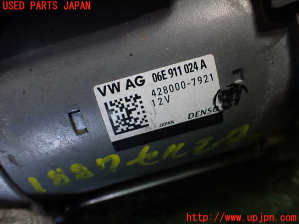 1UPJ-18876010]アウディ・A7 スポーツバック(4GCGWC)セルモーター 中古_m0004.jpg