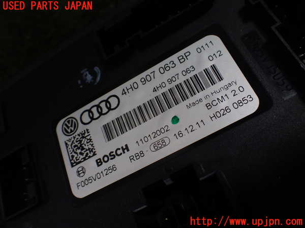1UPJ-18876147]アウディ・A7 スポーツバック(4GCGWC)コンピューター2 (4H0 907 063 BP) 中古_m0003.jpg