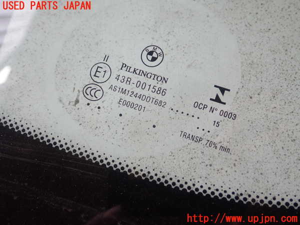 5UPJ-18901195]BMW 420i グランクーペ F36 (4A20)フロントガラス M1244 中古_m0002.jpg