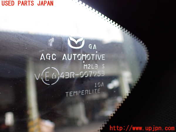 2UPJ-18911380]CX-8(KG2P)右クォーターガラス 中古 AGC M2L3 43R-007953_m0002.jpg