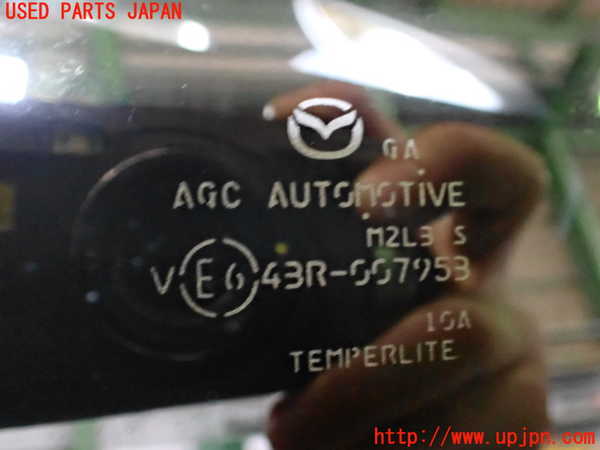 2UPJ-18911382]CX-8(KG2P)左クォーターガラス 中古 AGC M2L3 43R-007953_m0002.jpg