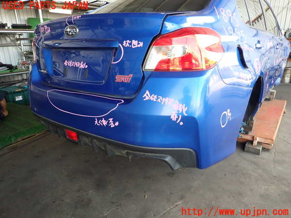 5UPJ-18951610]WRX STI E型(VAB)リアバンパー 中古_m0001.jpg
