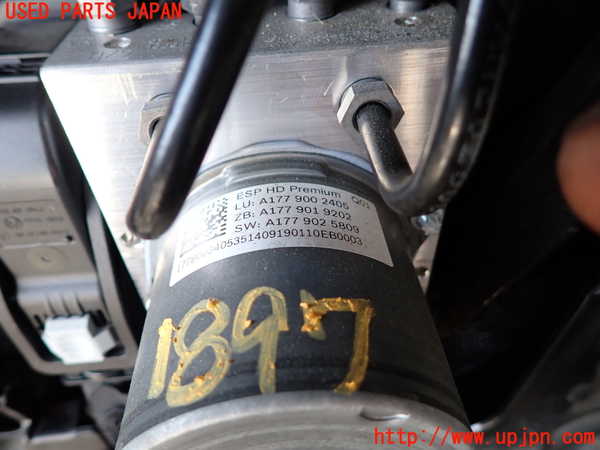 5UPJ-18974040]ベンツ B200 d(247012)(W247)ABSアクチュエーター 中古_m0002.jpg