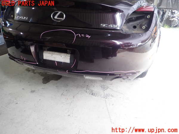 5UPJ-19011610]レクサス・SC430(UZZ40)リアバンパー 中古 ソアラ_m0001.jpg