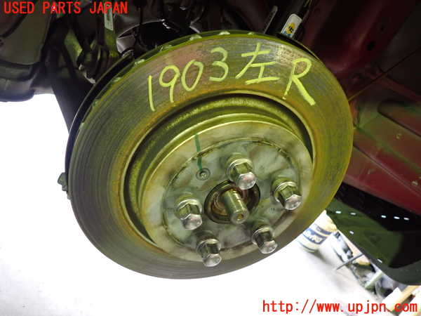 2UPJ-19034305]テスラ・モデル S(SL1SA)左リアナックルハブ 中古_m0001.jpg