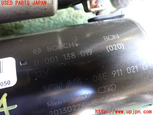 2UPJ-19046010]アウディ・S4 アバント(8KCGWF)セルモーター 中古_m0003.jpg