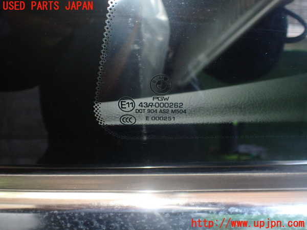 1UPJ-19211382]BMW 640i クーペ(LW30C)(F13)左クォーターガラス 中古(43R-000262 M504)_m0002.jpg
