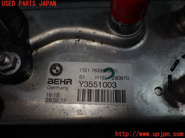 1UPJ-19212481]BMW 640i クーペ(LW30C)(F13)オイルクーラー1 中古_m0003.jpg