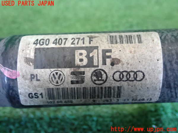2UPJ-19334015]アウディ・A7 スポーツバック(4GCGWC)左フロントドライブシャフト 中古_m0003.jpg