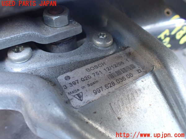 5UPJ-19386770]ポルシェ・ケイマン 987c型(98720)フロントワイパーモーター 中古_m0002.jpg