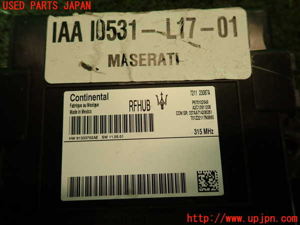 2UPJ-19406151]マセラティ・ギブリ M157(MG30C)コンピューター6（RFHUB） 中古 721123087A_m0003.jpg