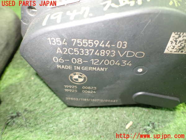 5UPJ-19472250]BMW M6 クーペ(LZ44M(改))(F13)スロットルボデー 中古　参考情報(適合保証なし）：F12_m0003.jpg