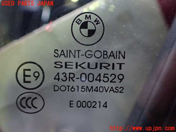 2UPJ-19621260]BMW X3 F25(WX30)左前ドア 中古 SAINT-GOBAIN SEKURIT M40V 43R-004529_m0003.jpg