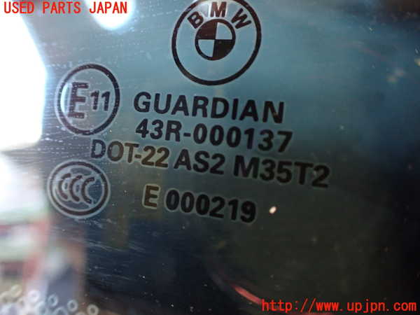 2UPJ-19621380]BMW X3 F25(WX30)右クォーターガラス 中古 GUARDIAN M35T2 43R-000137_m0002.jpg
