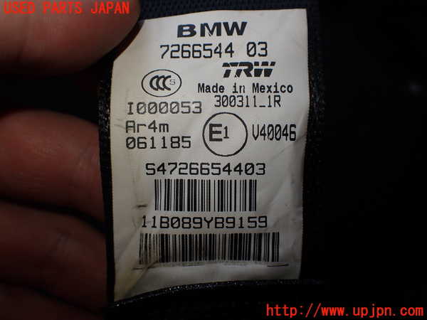 2UPJ-19627155]BMW X3 F25(WX30)右2列目シートベルト 中古_m0002.jpg