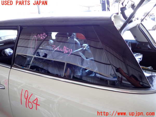 5UPJ-19641382]BMW ミニ(MINI)クーパー(XM15)左クォーターガラス (43R-00048) 中古 【F56】_m0002.jpg