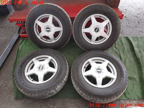 2UPJ-19669015]サバンナ RX-7 前期(SA22C)社外タイヤ　ホイール(SENT)　4本セット 165R13／【撮 中古_m0001.jpg