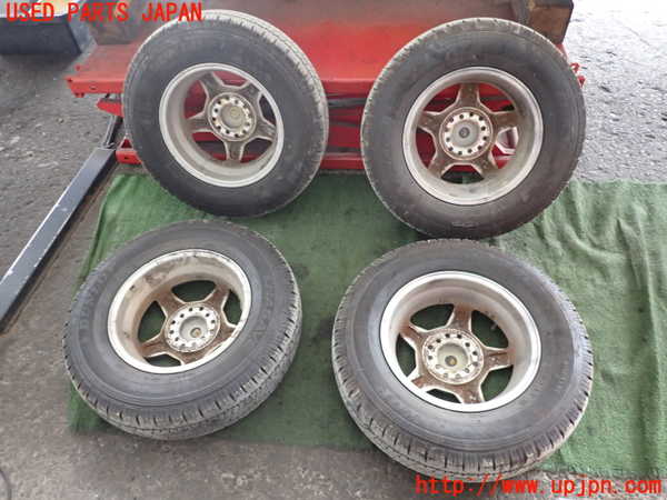 2UPJ-19669015]サバンナ RX-7 前期(SA22C)社外タイヤ　ホイール(SENT)　4本セット 165R13／【撮 中古_m0003.jpg