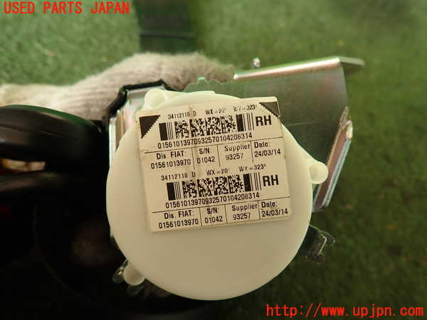 2UPJ-19677155]アルファロメオ・ジュリエッタ(940141)右2列目シートベルト 中古_m0004.jpg