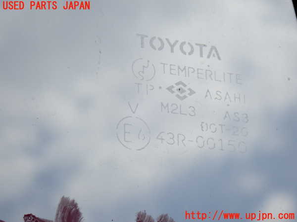 5UPJ-19751380]ハイラックスサーフ(RZN185W)右クォーターガラス 中古 ASAHI M2L3 43R-00150_m0003.jpg
