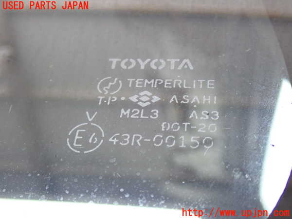 5UPJ-19751382]ハイラックスサーフ(RZN185W)左クォーターガラス 中古 ASAHI M2L3 43R-00150_m0002.jpg