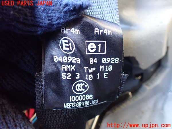 1UPJ-19837155]BMW アクティブハイブリッドX6 E72(AHX6)(FH44)右2列目シートベルト 中古_m0002.jpg