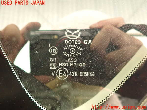 2UPJ-19861382]CX-5(KF2P)左クォーターガラス (43R-005844) 中古_m0002.jpg
