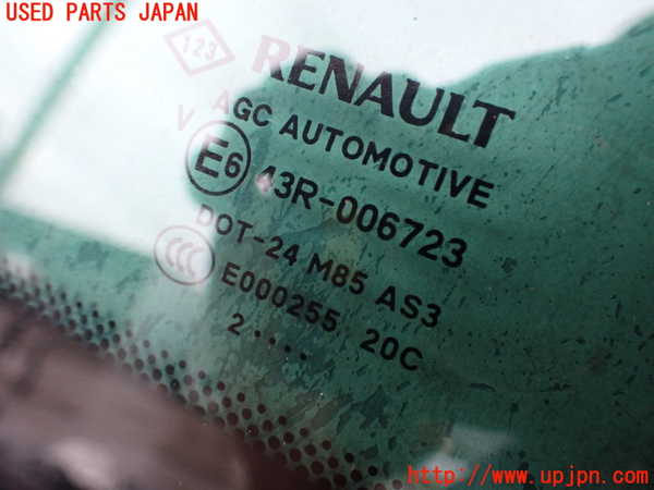 5UPJ-20041380]ルノー・メガーヌ R.S.(ルノー・スポール)(DZF4R)右クォーターガラス (43R-006723 M85) 中古_m0003.jpg
