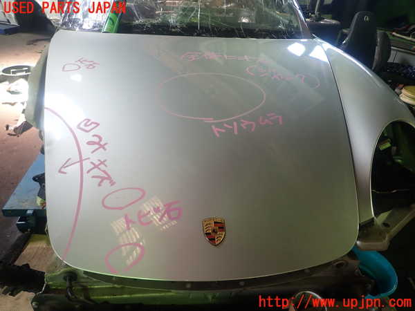 5UPJ-20091060]ポルシェ・ケイマンS(98721)ボンネットフード 【ジャンク】_m0001.jpg