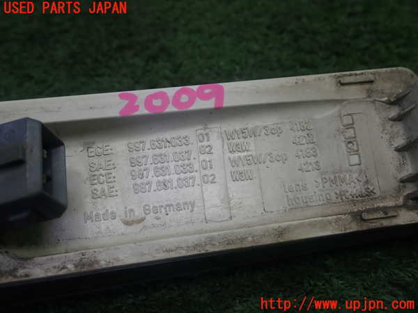 5UPJ-20091162]ポルシェ・ケイマンS(98721)左ウィンカーレンズ 中古_m0003.jpg