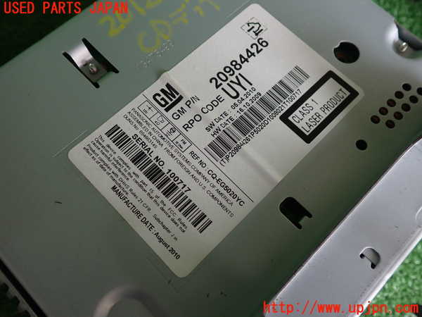 5UPJ-20126480]シボレー・カマロ(型式不明)CDプレーヤー 中古 20984426_m0003.jpg