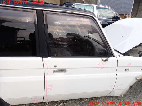 5UPJ-20211230]ランクルプラド(KZJ78W)右前ドア NSG M468 中古_m0001.jpg