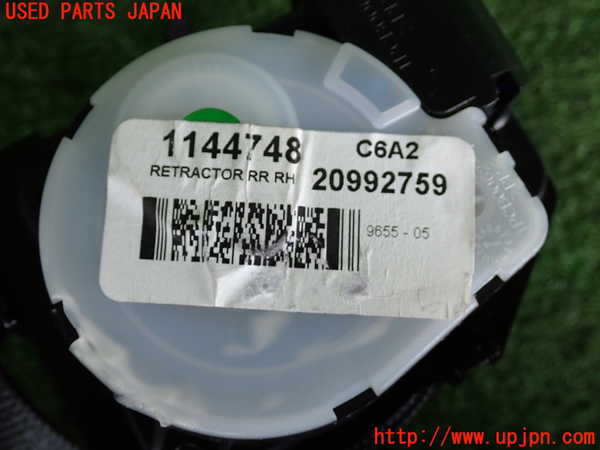 2UPJ-20267155]キャデラック・ATS(A1SL)右2列目シートベルト 中古_m0004.jpg