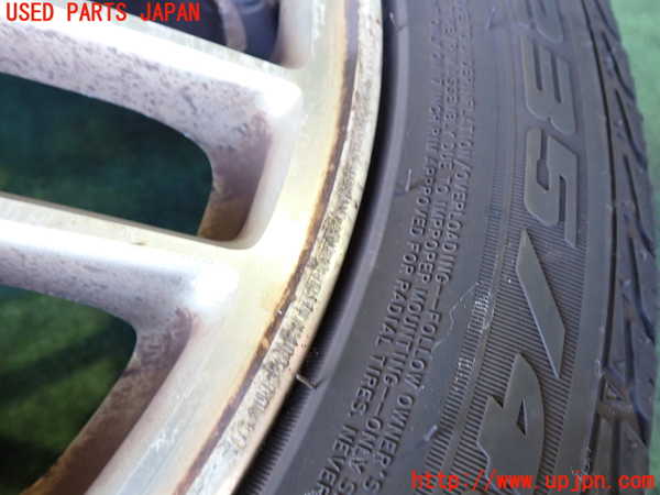 2UPJ-20279038]ランエボ7 GT-A(CT9A)タイヤ　ホイール　1本③ 235/45ZR17 中古_m0003.jpg