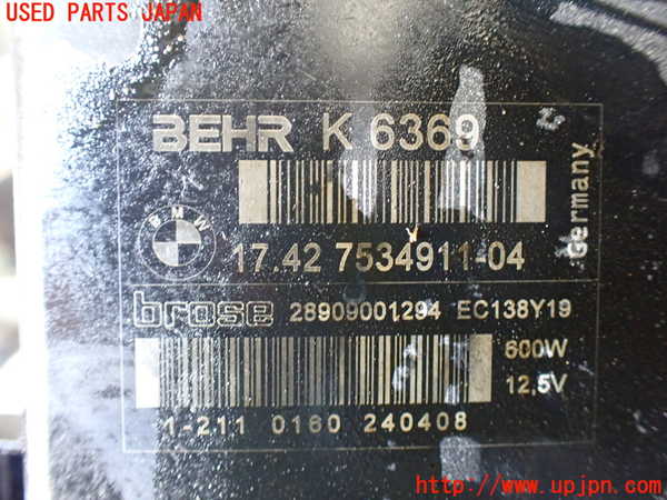 1UPJ-20326836]BMW 650i クーペ(EH48 E63)電動ファン1 中古_m0003.jpg