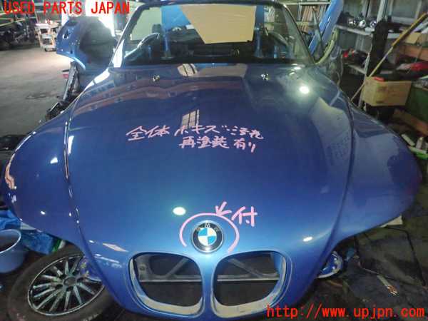 5UPJ-20341060]BMW Z3 ロードスター E36(CL20)ボンネットフード 中古_m0001.jpg