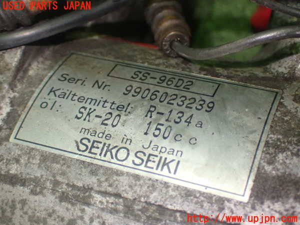 5UPJ-20346025]BMW Z3 ロードスター E36(CL20)エアコンコンプレッサー 中古_m0004.jpg