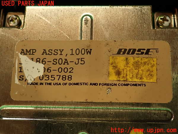 5UPJ-20386525]アコード ユーロR(CL1)アンプ 【参考情報（適合保証無）トルネオ】 中古_m0003.jpg