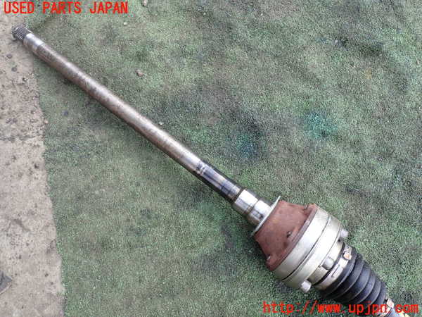 5UPJ-20504015]ポルシェ・カイエン S ハイブリッド(92ACGE)左フロントドライブシャフト 中古_m0003.jpg