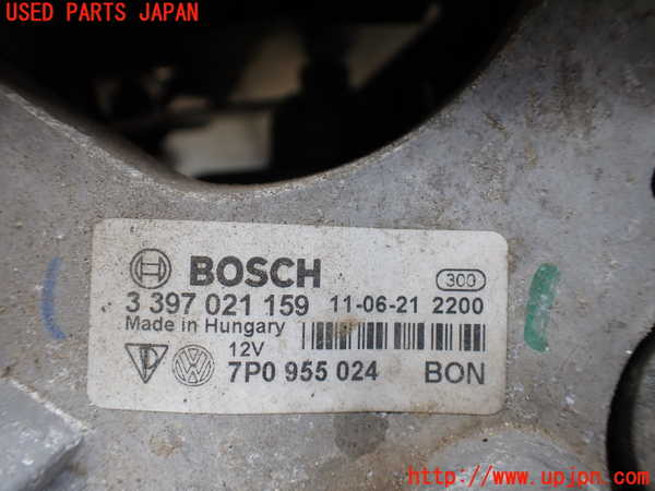 5UPJ-20506770]ポルシェ・カイエン S ハイブリッド(92ACGE)フロントワイパーモーター 中古_m0003.jpg