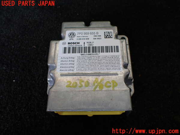 5UPJ-20506145]ポルシェ・カイエン S ハイブリッド(92ACGE)エアバッグコンピューター 中古_m0001.jpg