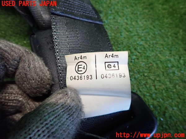 5UPJ-20677155]ランエボ10(CZ4A)右2列目シートベルト 中古_m0004.jpg