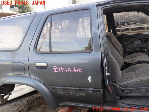 5UPJ-20701290]ハイラックスサーフ N130系 4ドア(VZN130G)右後ドア M284 中古_m0001.jpg