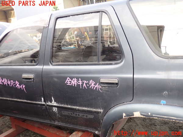 5UPJ-20701320]ハイラックスサーフ N130系 4ドア(VZN130G)左後ドア M284 中古_m0001.jpg