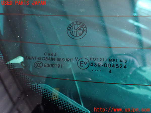 2UPJ-20731566]アルファロメオ・ジュリエッタ(940141)バックドア リアゲート ハッチ 中古 SAINT-GOBAIN SEKURIT M91 43R-004524_m0003.jpg
