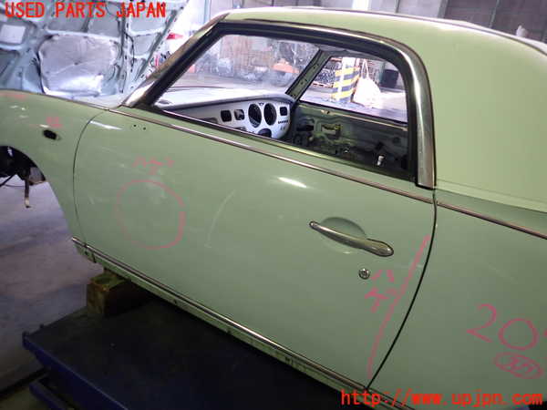 5UPJ-20761260]フィガロ(FK10)左前ドア (43R-00020 M245) 中古_m0001.jpg