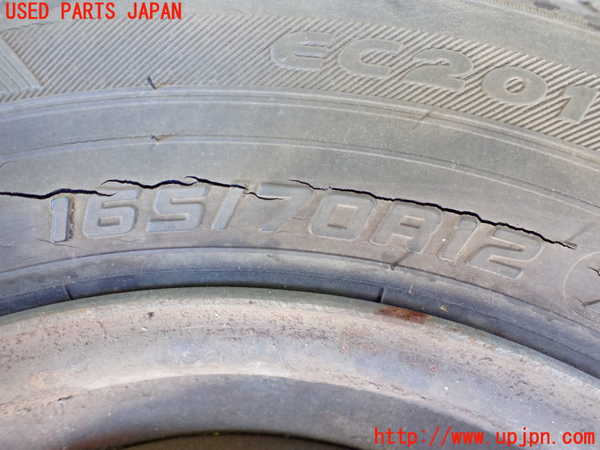 2UPJ-20769012]フィガロ(FK10)タイヤ　ホイール　1本② 165/70R12 中古_m0002.jpg