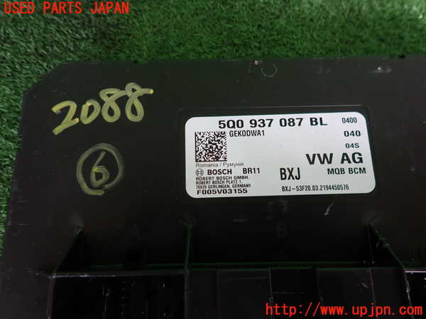 5UPJ-20886151]VW パサート(Passat) ヴァリアント(Variant)(3CDPC)コンピューター6 (5Q0 937 087 BL) 中古_m0003.jpg