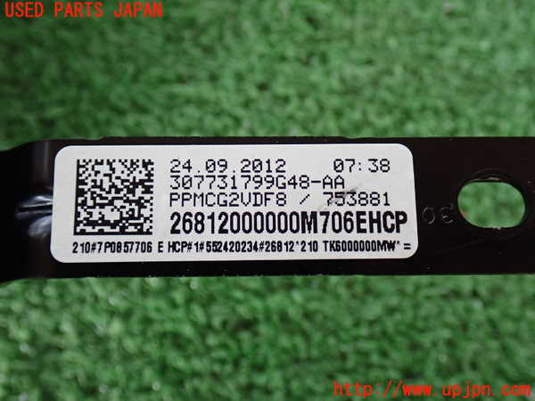 2UPJ-21037045]ポルシェ・カイエン(92AM5502A)運転席シートベルト 中古_m0003.jpg